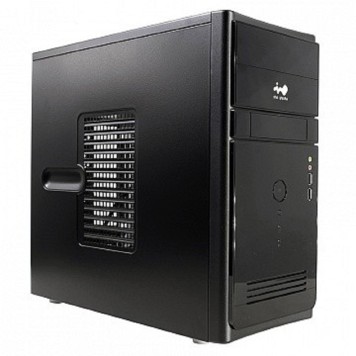 Корпус Mini Tower InWin  ENR-021BL w/o PSU   U3.0*2+A(HD) mATX6143098  