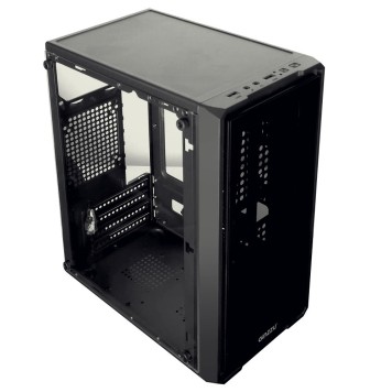 корпус Ginzzu B175  2*USB 2.0,AU передняя и боковая панель стекло-2
