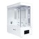 корпус Ginzzu RX450D mATX жк. дисплей (Белый)