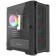 Корпус Powercase ByteFlow Micro Black LE, Tempered Glass, 4х 120mm ARGB PWM fans, чёрный, mATX без встроенного хаба (CAMBFB-A4-LE)