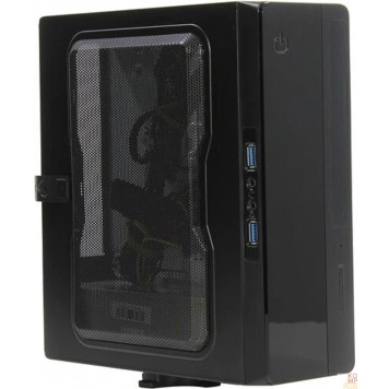 Корпус EQ101BK PM-200ATX  U3.0*2AXXX  Slim Case  (PSU Powerman) 6117414