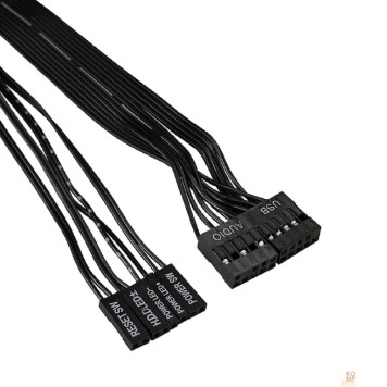 Корпуса Exegate EX261451RUS Корпус Miditower CP-601 Black, ATX, <CP500W, 80mm>, 2*USB, Audio-2