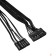 Корпуса Exegate EX261451RUS Корпус Miditower CP-601 Black, ATX, <CP500W, 80mm>, 2*USB, Audio