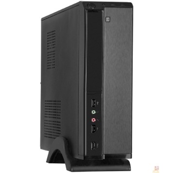Корпуса Exegate EX268689RUS Корпус MiniITX Exegate MI-207 Black, miniITX/mATX, <M350, 80mm>, 2*USB, Audio