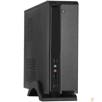 Корпуса Exegate EX268690RUS Корпус MiniITX Exegate MI-207 Black, miniITX/mATX, <M400, 80mm>, 2*USB, Audio