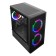 корпус Ginzzu CL405 mATX FAN 3*12 FRGB (12RR4) передняя панель Сетка