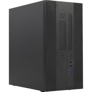 Корпус EK303BK PM-450SFX U3.0*2+TypeC+combo Audio POWERMAN 6154288