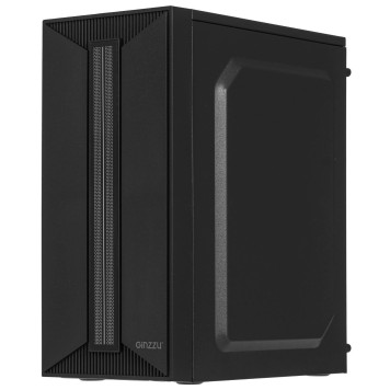 корпус Ginzzu B350 2*USB 2.0,AU  w/o PSU-1