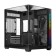 корпус Ginzzu V340 RGB подсветка, закаленное стекло 1*USB 3.0,1*USB 2.0, AU Белый mATX