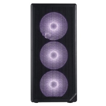 Корпус 1STPLAYER Корпус AU8 ARGB Black / E-ATX / 4x140mm ARGB fans / AU8-BK-4FE7-14-2