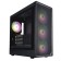 Корпус 1STPLAYER Корпус AU8 ARGB Black / E-ATX / 4x140mm ARGB fans / AU8-BK-4FE7-14