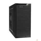 Корпуса Exegate EX272746RUS Корпус Minitower Exegate QA-412U Black, mATX, <XP450, Black, 120mm>, 2*USB+2*USB3.0, Audio