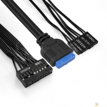 Корпуса Exegate EX272746RUS Корпус Minitower Exegate QA-412U Black, mATX, <XP450, Black, 120mm>, 2*USB+2*USB3.0, Audio-2