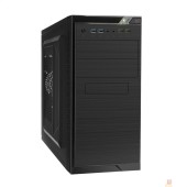 Корпуса Exegate EX272747RUS Корпус Minitower Exegate QA-412U Black, mATX, <XP500, Black, 120mm>, 2*USB+2*USB3.0, Audio