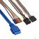 Корпуса Exegate EX272730RUS Корпус MiditowerXP-330U Black, ATX, <XP600, Black,120mm>, 2*USB+2*USB3.0, Audio