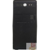 Корпус Корпус Accord ACC-B022 черный без БП mATX 1x80mm 1x92mm 2x120mm 4xUSB2.0 audio