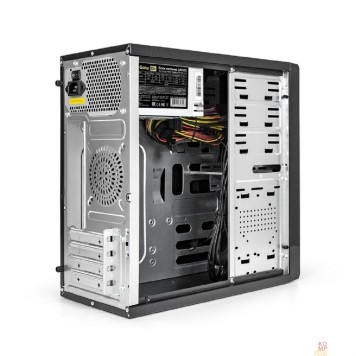 Корпуса Exegate EX277437RUS Корпус Minitower MA-371X Black, mATX <UN500, 120mm> 2*USB+2*USB3.0, Audio-1