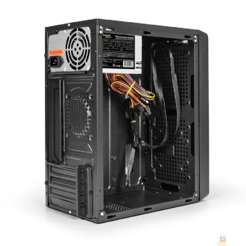 Корпуса Exegate EX277804RUS Корпус Minitower BAA-104U Black, mATX, <AAA350, 80mm>, 2*USB+1*USB3.0, Audio-1
