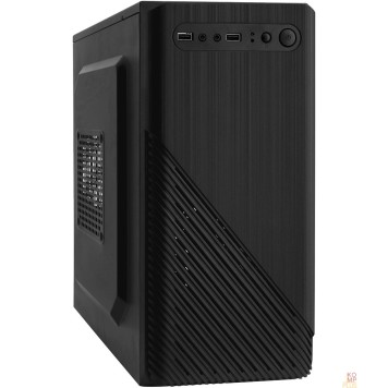 Корпуса Exegate EX277797RUS Корпус Minitower BAA-103 Black, mATX, <AAA350, 80mm>, 2*USB, Audio