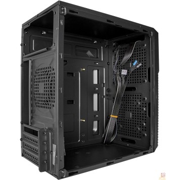 Корпуса Exegate EX277803RUS Корпус Minitower BAA-103 Black, mATX, <без БП>, 2*USB, Audio-1