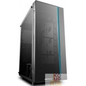 Корпус Deepcool MATREXX 55 ATX, Black, LED strip (front), Стекл. фронтальная и боковая панели, Без БП