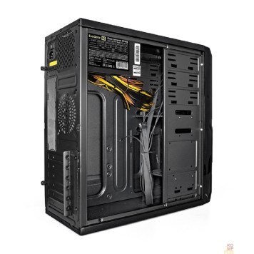Корпуса Exegate EX278398RUS Корпус Miditower Exegate XP-329S Black, ATX, <XP450, Black,120mm>, 2*USB, Audio-2