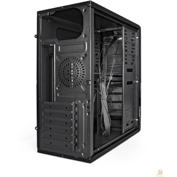 Корпуса Exegate EX278402RUS Корпус Miditower Exegate XP-329S Black, ATX, <без БП>, 2*USB, Audio-1