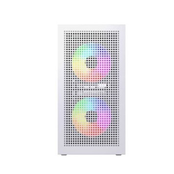Корпус Powercase Корпус Mistral SM05 ARGB, Tempered Glass, 3x120mm ARGB PWM fans, белый, mATX  (CMMSM05W-A3)-1
