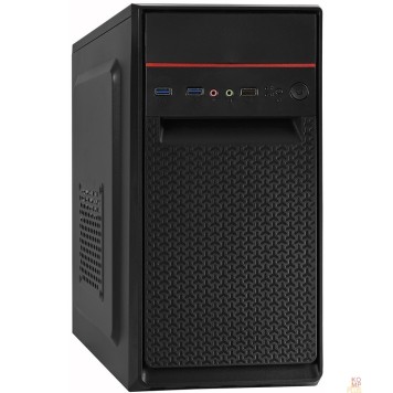 Корпуса Exegate EX283060RUS Корпус Minitower ExeGate BAA-107U Black, mATX, <без БП>, 1*USB+2*USB3.0, Audio