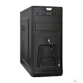 Корпуса Exegate EX283217RUS Корпус Miditower ExeGate CP-603UB Black, ATX, <CP450W, 80mm>, 2*USB+2*USB3.0, Audio, замок блокировки кнопки питания