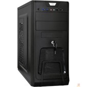 Корпуса Exegate EX283214RUS Корпус Miditower ExeGate CP-603UB Black, ATX, <без БП>, 2*USB+2*USB3.0, Audio, замок блокировки кнопки питания