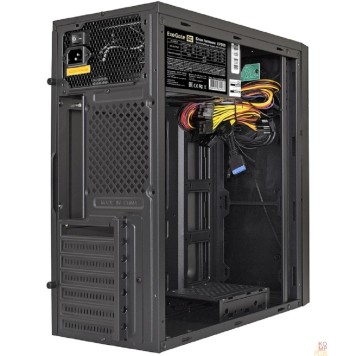 Корпуса Exegate EX283079RUS Корпус Miditower ExeGate XP-333U Black, ATX, <XP500, Black,120mm>, 1*USB+2*USB3.0, Audio-1