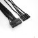 Корпуса Exegate EX283220RUS Корпус Miditower ExeGate UN-605B Black, ATX, <без БП>, 2*USB, Audio, замок блокировки кнопки питания