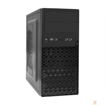 Корпуса Exegate EX284032RUS Корпус Minitower BA-203U Black, mATX, <без БП>, 2*USB+1*USB3.0, Audio