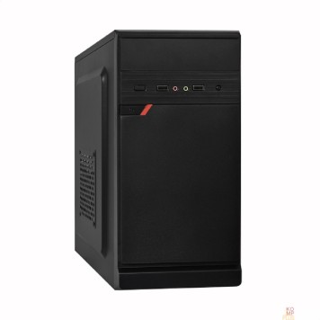 Корпуса Exegate EX286394RUS Корпус Minitower ExeGate BAA-106-500W-8 (mATX, БП AA500 с вент. 8см, 2*USB, аудио, черный)