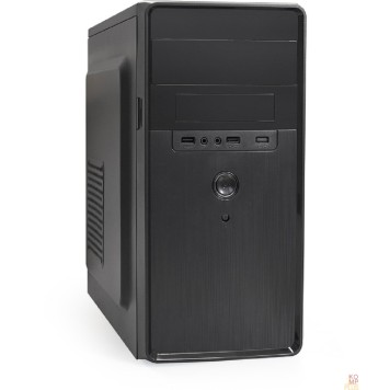 Корпуса Exegate EX286412RUS Корпус Minitower ExeGate BA-309 (mATX, без БП, 2*USB, HD аудио, черный)-1