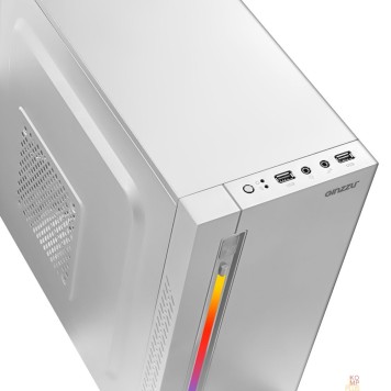 корпус Ginzzu D380 RGB White w/o PSU-2