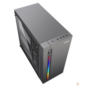 корпус Ginzzu D370 RGB Window w/o PSU-2