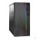 Корпуса Exegate EX283754RUS Корпус Minitower ExeGate mEVO-9301-RGB (mATX, без БП, с окном, 2*USB+1*USB3.0, HD аудио, черный с RGB подсветкой)