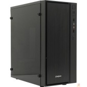 Корпуса Exegate EX283752RUS Корпус Minitower ExeGate mEVO-9301-RGB-600W-12 (mATX, БП 600NPX с вент. 12см, с окном, 2*USB+1*USB3.0, HD аудио, черный с RGB подсветкой)