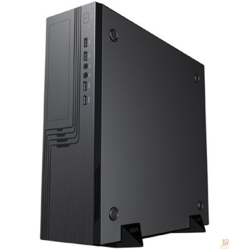 Корпус EL555BK PM-300ATX U3.0*2+U2*2+2*combo Audio: fan 9cm; intrusion switch  Slim Case 6141876-2