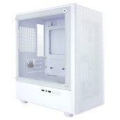 корпус Ginzzu CL411 mATX передняя панель Сетка белый