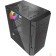 Корпус Powercase CMIMZB-L3 Корпус Mistral Micro Z3B Mesh LED, Tempered Glass, 2x 140mm + 1х 120mm 5-color fan, чёрный, mATX  (CMIMZB-L3)