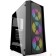 Корпус Powercase CMRMX-L3 Корпус Rhombus X3 Mesh LED, Tempered Glass, 3x 120mm 5-color fan, чёрный, ATX  (CMRMX-L3)