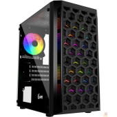 Корпус Powercase CMIMTB-L3 Корпус Mistral Micro T3B, Tempered Glass, Mesh, 2x 140mm + 1х 120mm 5-color fan, чёрный, mATX  (CMIMTB-L3)