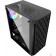 Корпус Powercase CMIMTB-L3 Корпус Mistral Micro T3B, Tempered Glass, Mesh, 2x 140mm + 1х 120mm 5-color fan, чёрный, mATX  (CMIMTB-L3)