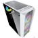 Корпус Powercase CMRMW-L4 Корпус Rhombus X4 White, Tempered Glass, Mesh, 4x 120mm 5-color LED fan, белый, ATX  (CMRMW-L4)