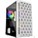 Корпус Powercase CMIMTW-L3 Корпус Mistral Micro T3W, Tempered Glass, Mesh, 2x 140mm + 1х 120mm 5-color fan, белый, mATX  (CMIMTW-L3)