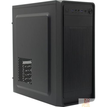Корпуса Exegate EX287371RUS Корпус Miditower ExeGate XP-332UC (ATX, без БП, 2*USB3.0+1*TypeC, аудио, черный)