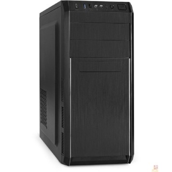 Корпуса Exegate EX287365RUS Корпус Miditower ExeGate XP-334UC (ATX, без БП, 1*USB+1*USB3.0+1*TypeC, аудио, черный)